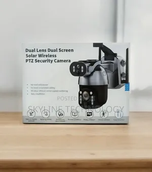 Solar 4G Dual Screen Universal CCTV Camera.