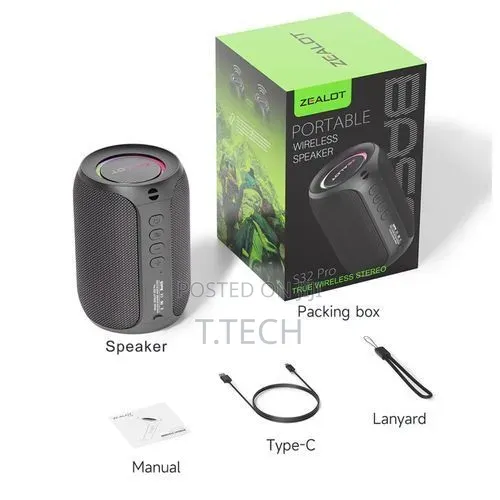 Zealot S32 Pro Wireless Bluetooth Speaker