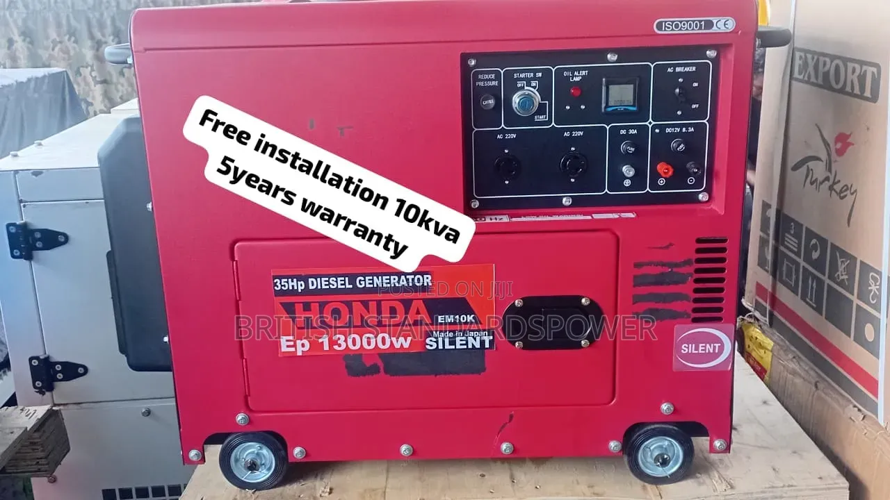 Brand New HONDA 10KVA Generator | Reliable Power 10kva