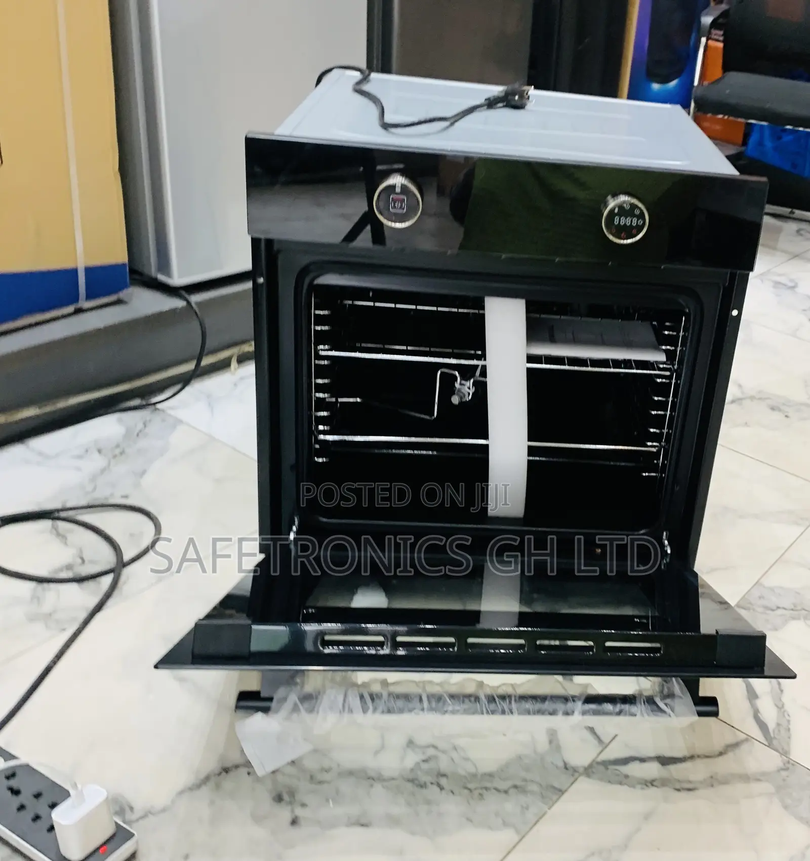 Original Black Kenwood Built-in Electric and Gas Oven (60cm Standard)