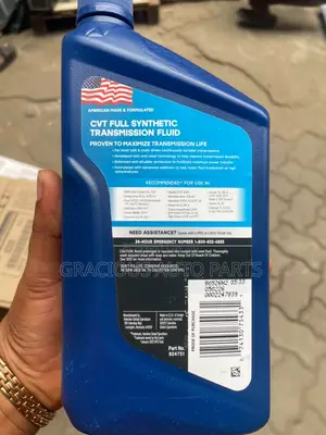 Valvoline Fully Synthetic CVT