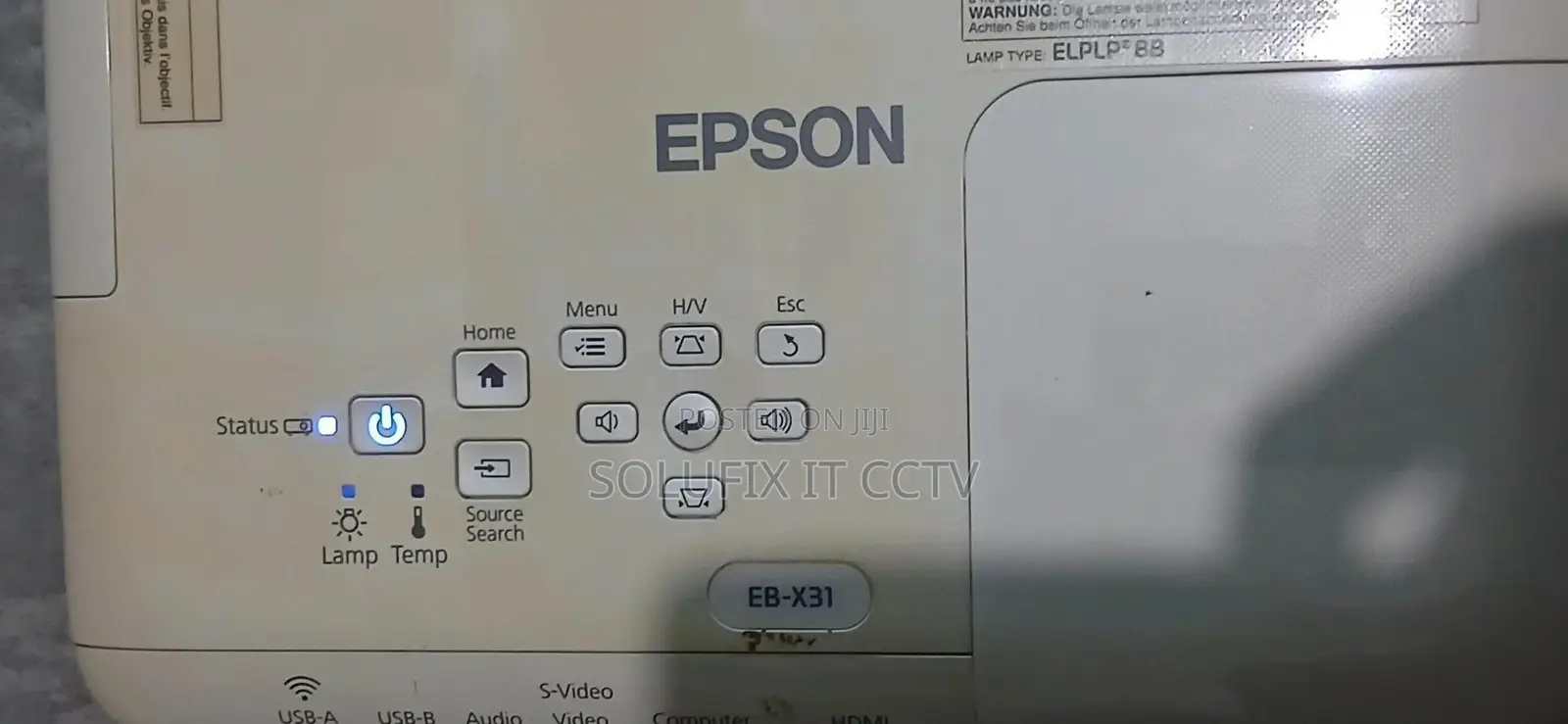 Epson EB-X31 Used Projector