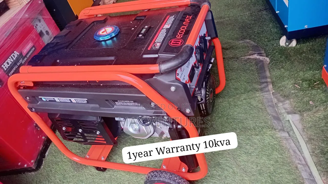 Ecoolmax 10kVA Generator – Heavy Duty Power Solution 10kva
