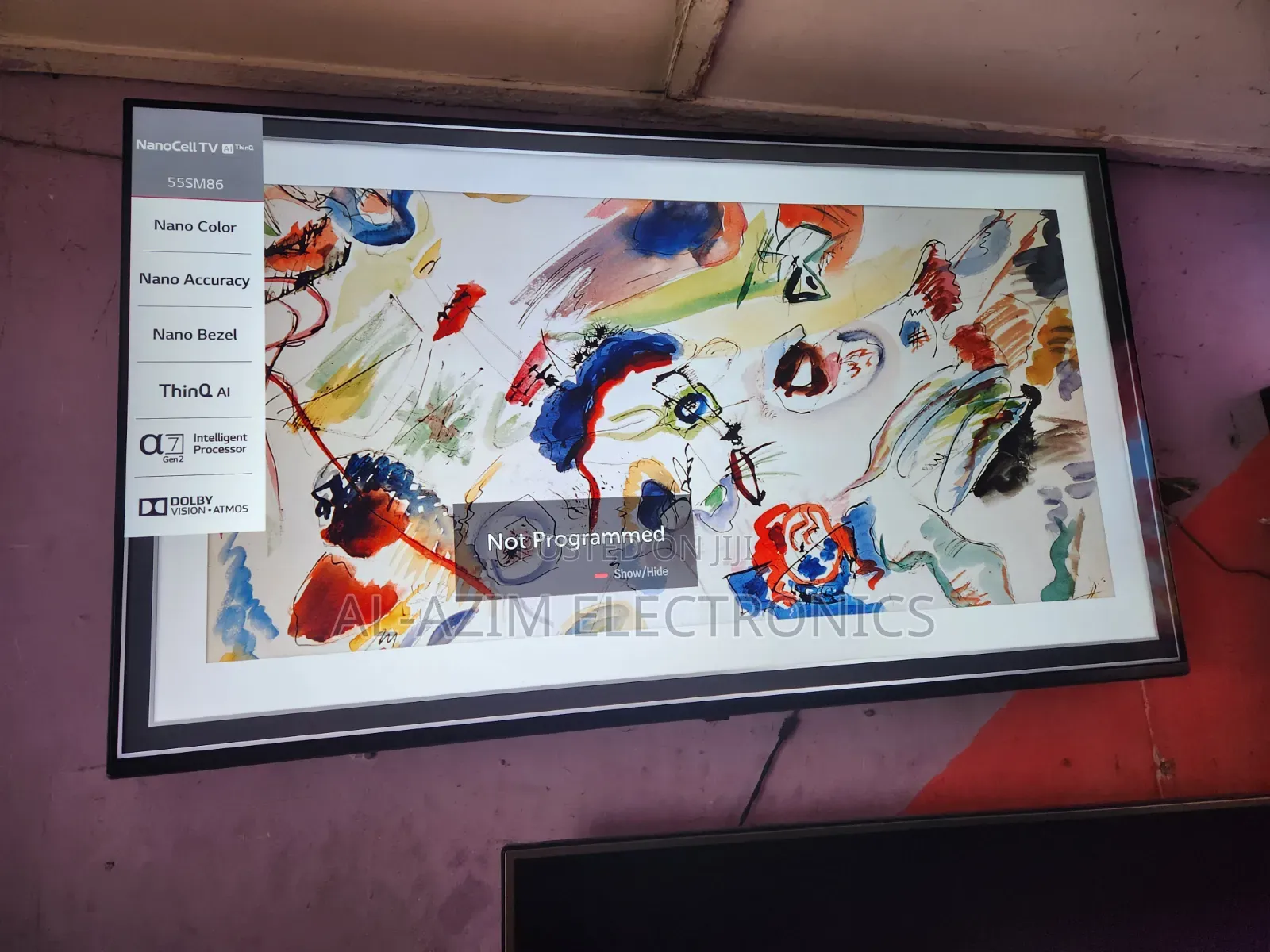 LG 55inch Nanocell Smart TV