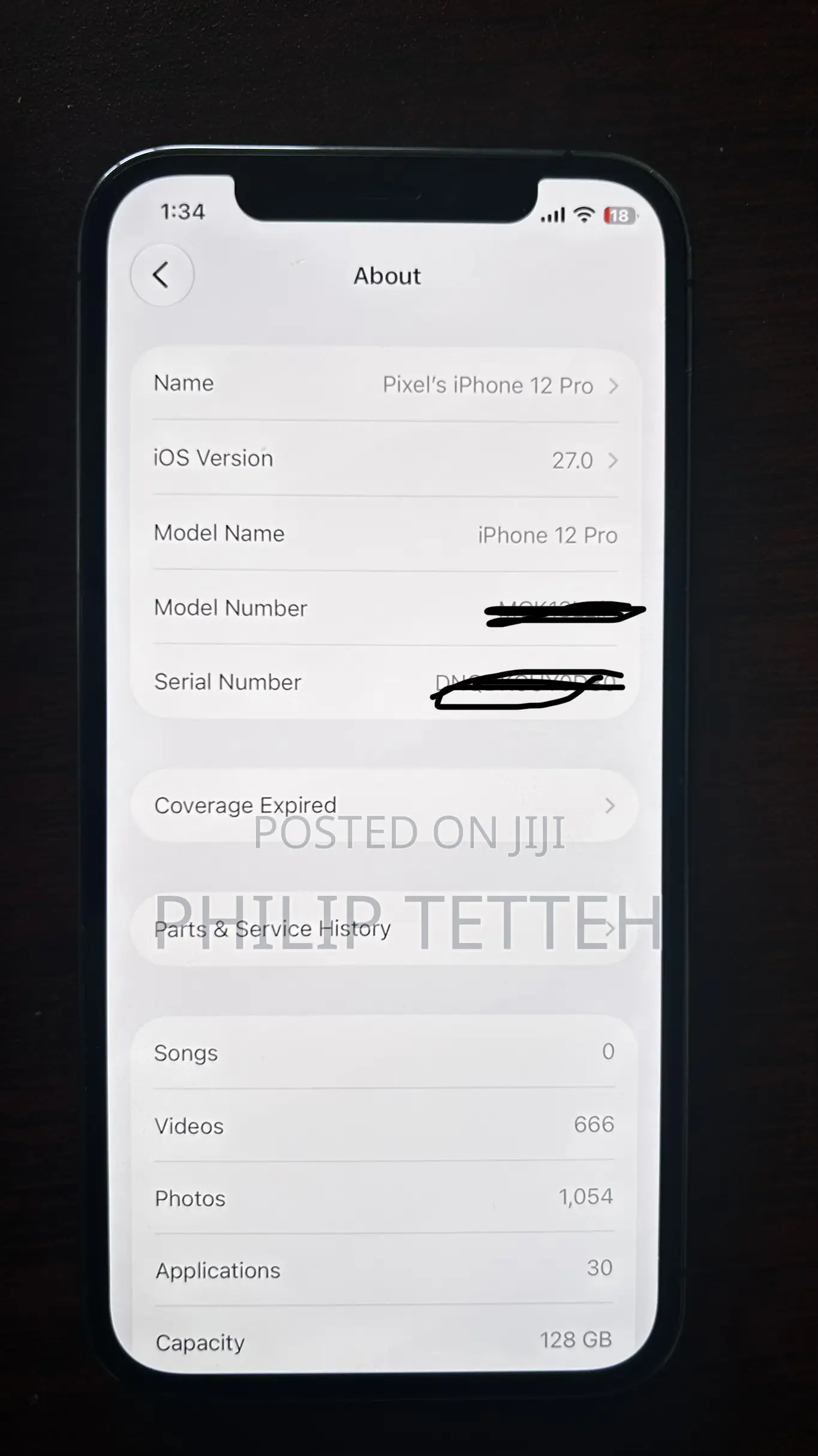 Apple iPhone 12 Pro 128 GB Black