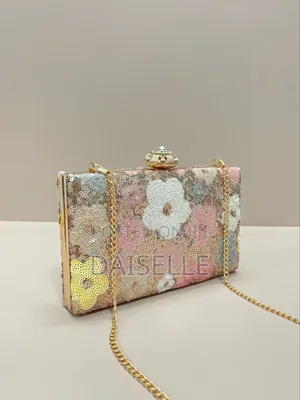 Sequin Clutch Bag