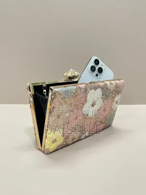 Sequin Clutch Bag