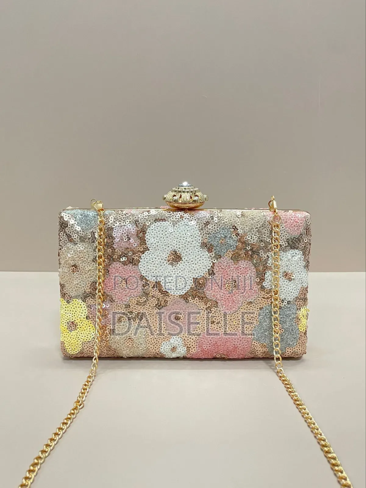 Sequin Clutch Bag