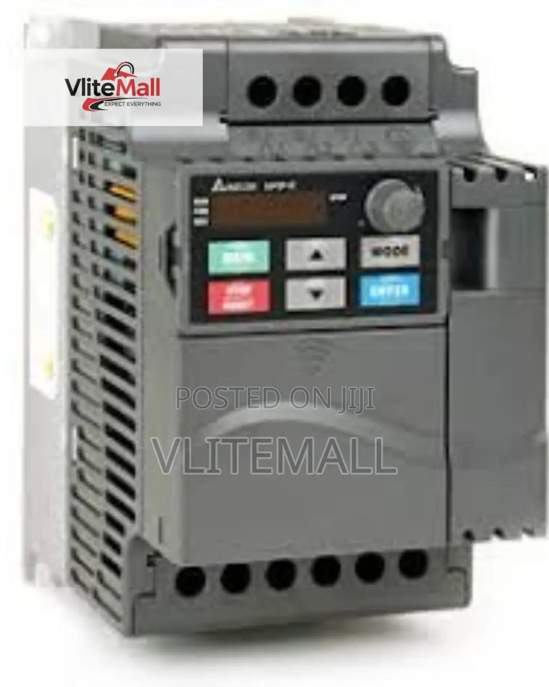 Delta VFD-E Series Variable Drive, a Compact, Modular AC Motor Drive.