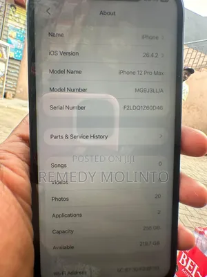 Apple iPhone 12 Pro Max 256 GB Black