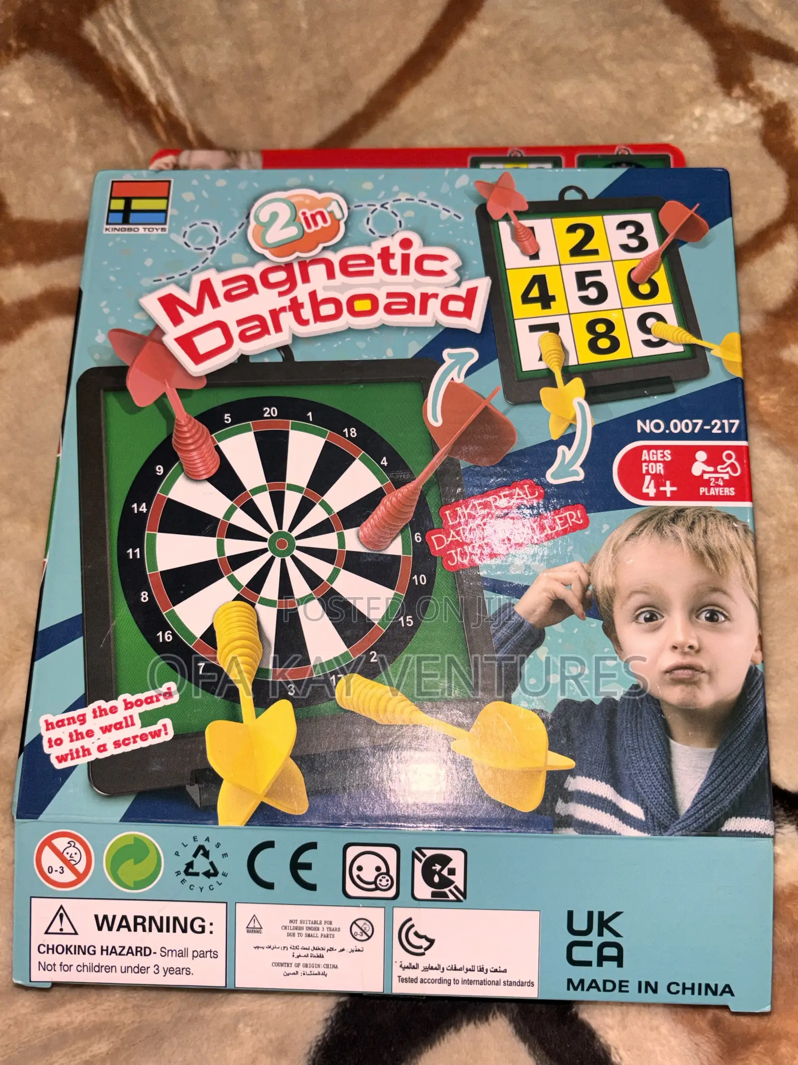 Kids Magnetic Dartboard
