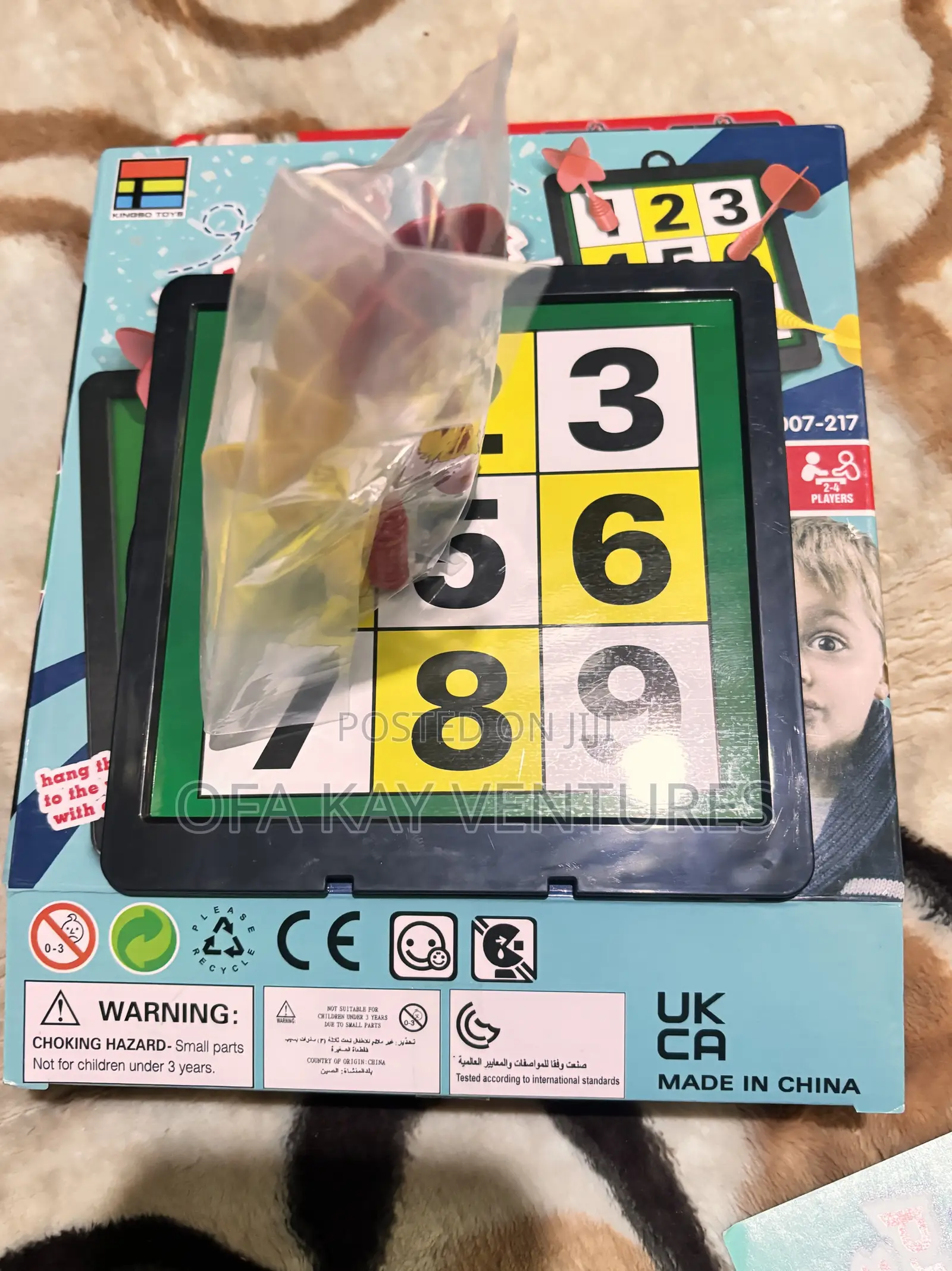 Kids Magnetic Dartboard