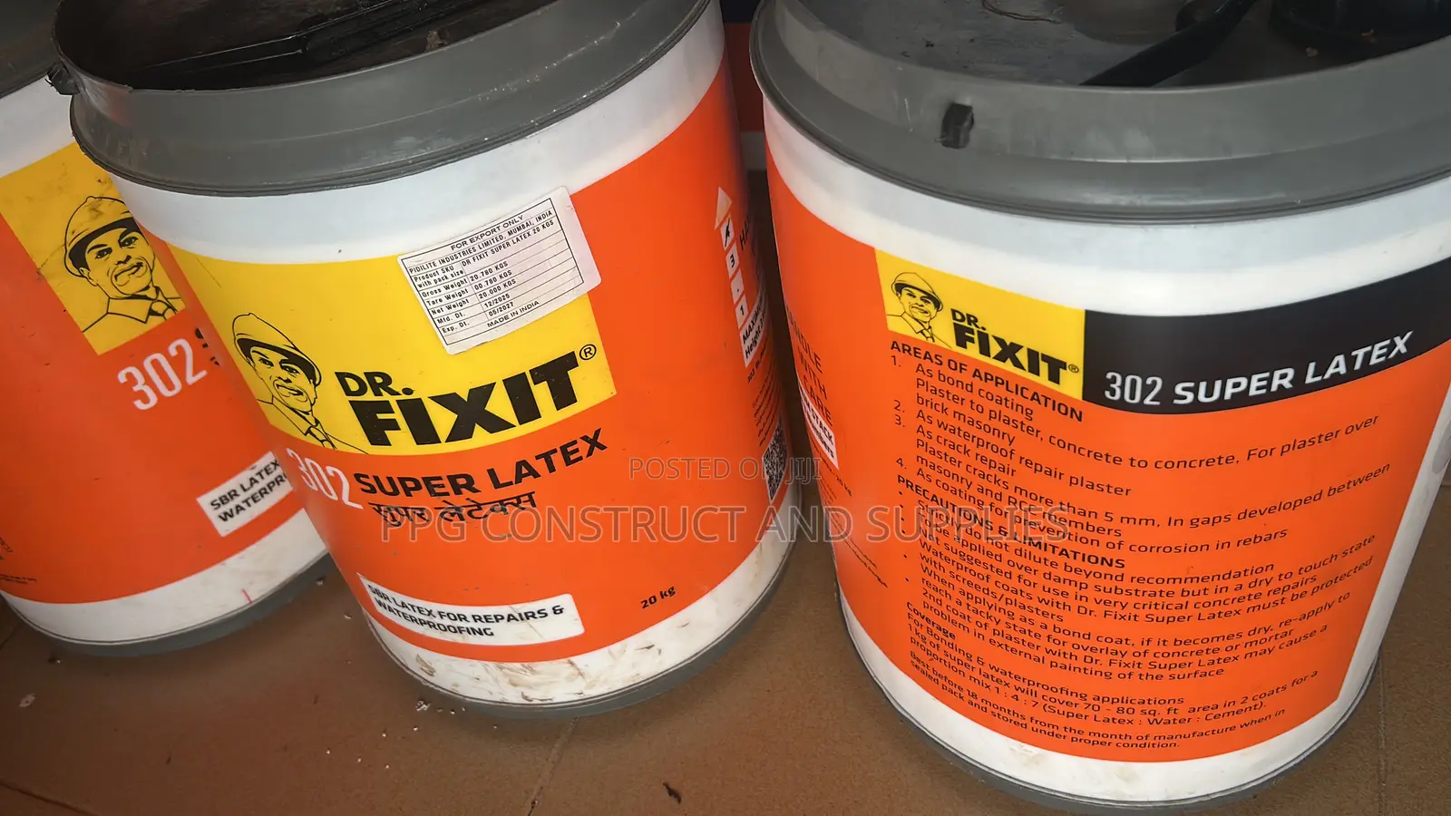 302 Dr Fixit Super Latex 20ltrs