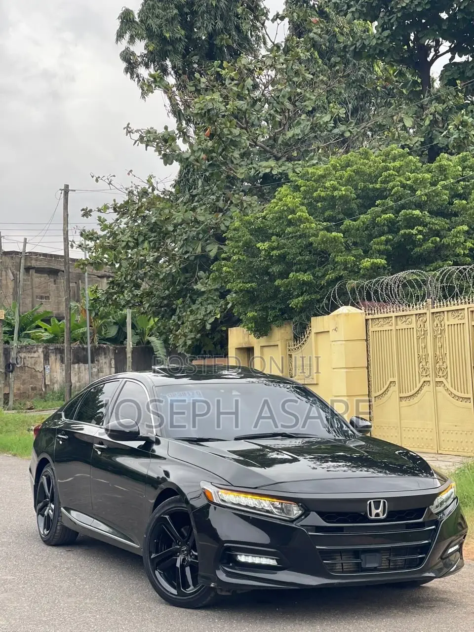 Honda Accord Sport 2018 Black