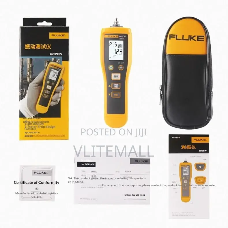 Fluke 805 FC Vibration Meter