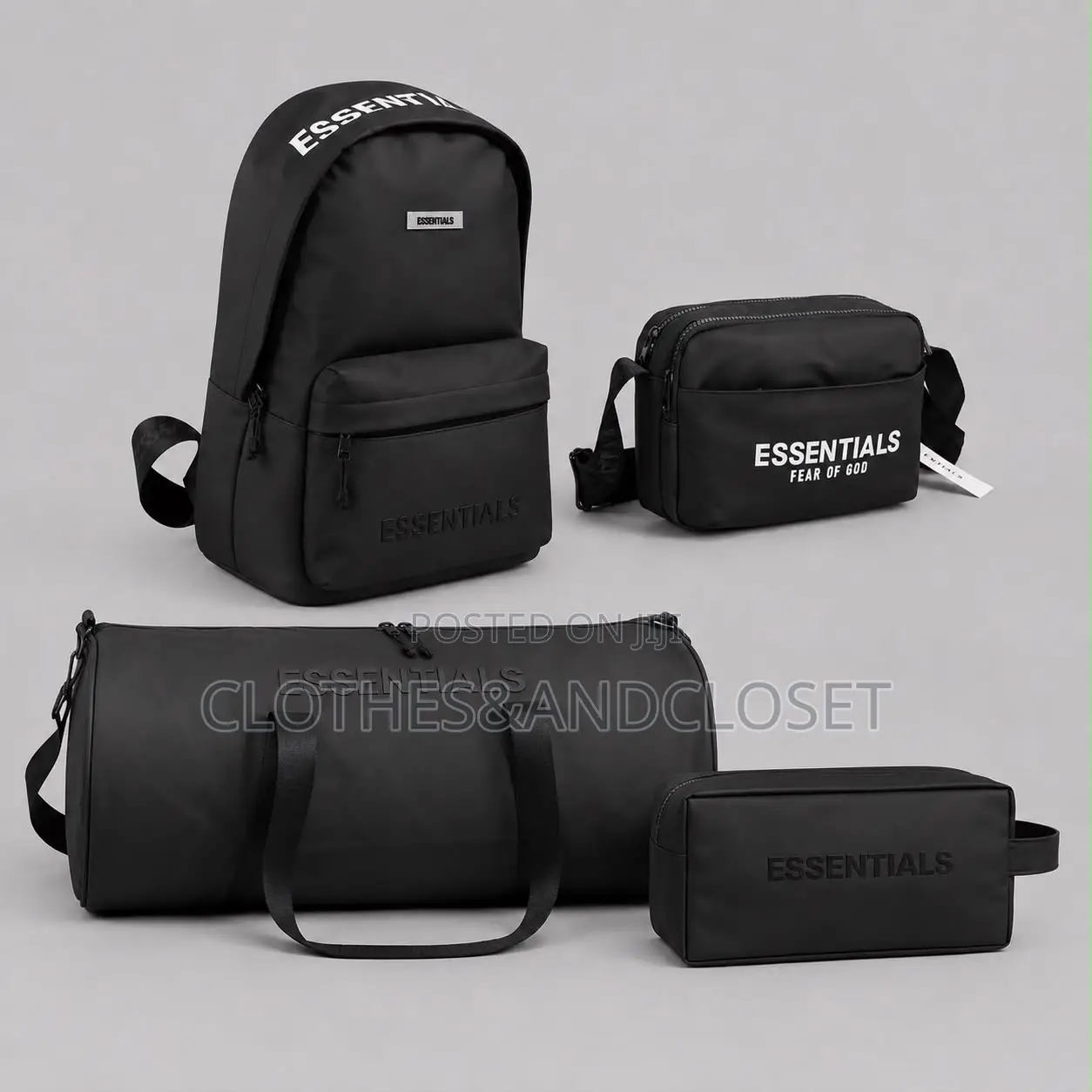 Essentials Travel Bag,including Backpack, Duffle and Crossbody Bag