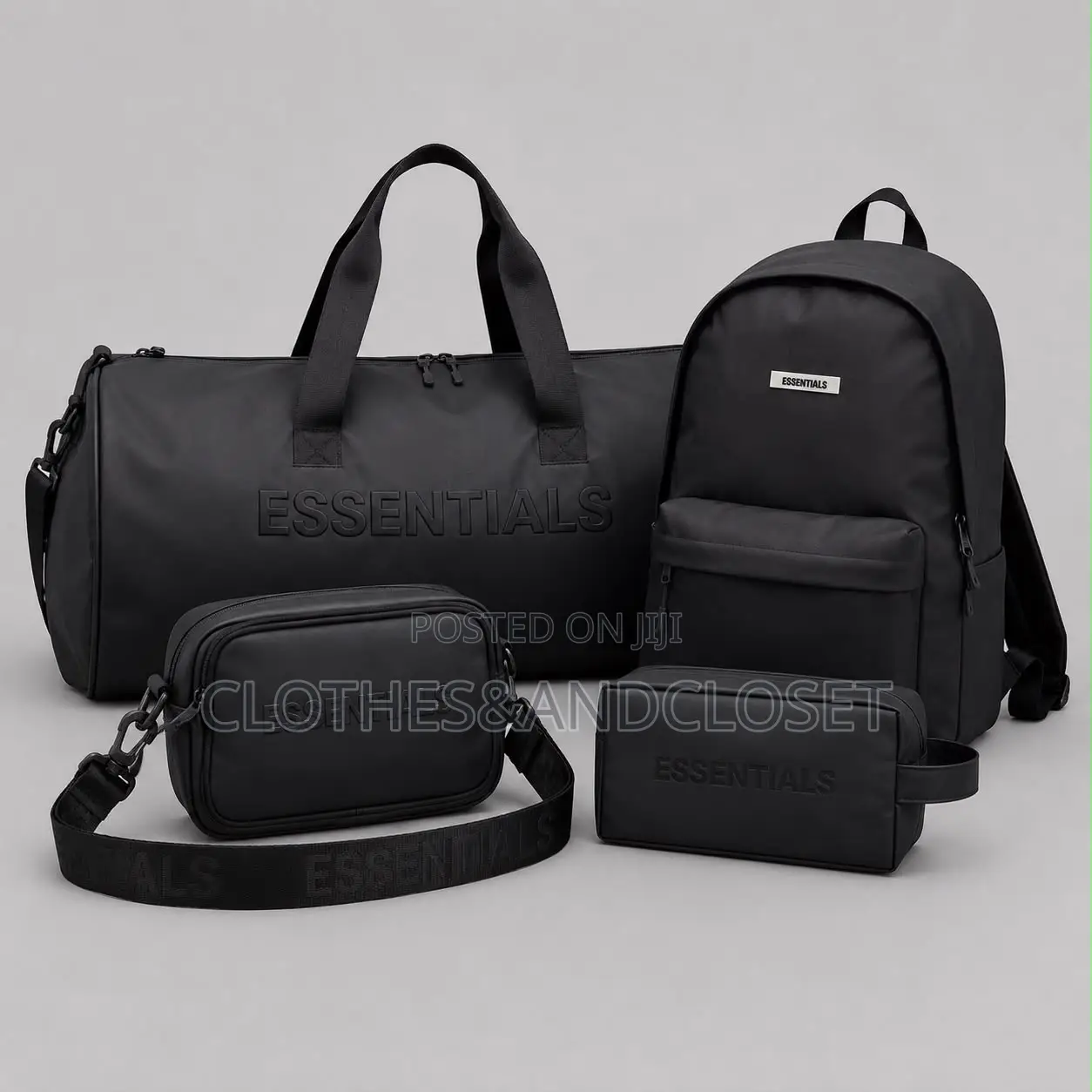 Essentials Travel Bag,including Backpack, Duffle and Crossbody Bag
