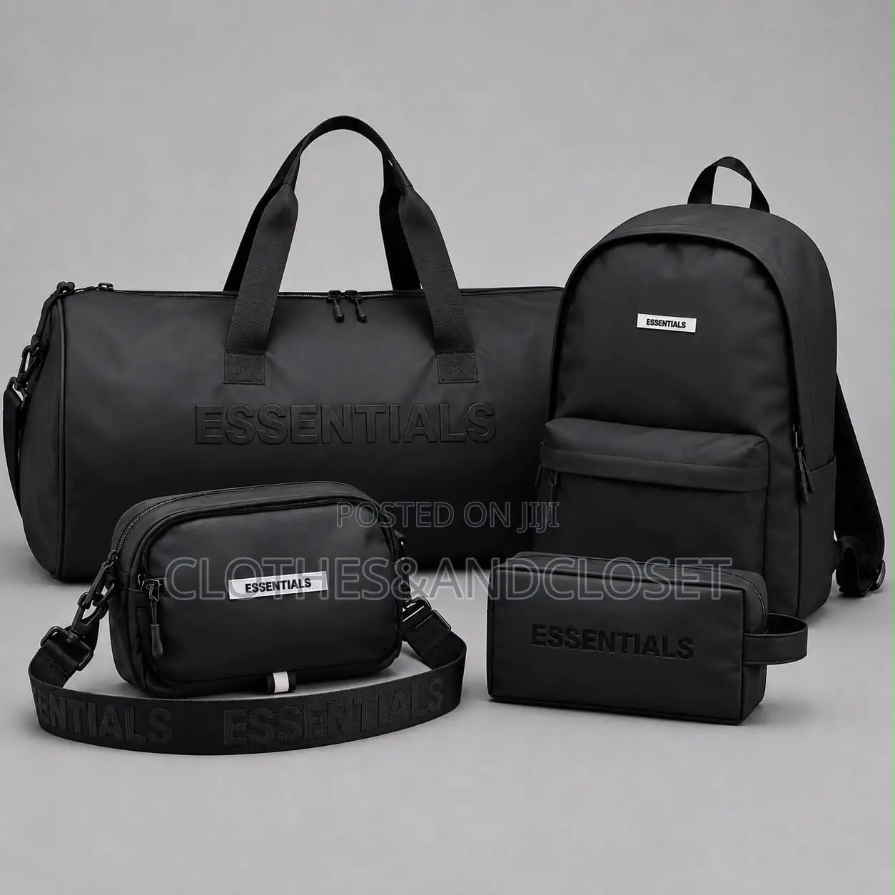 Essentials Travel Bag,including Backpack, Duffle and Crossbody Bag
