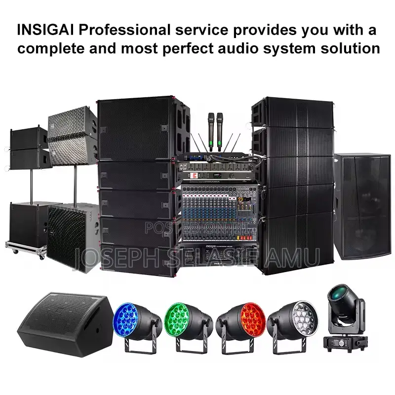 Line-Array Sound System Set