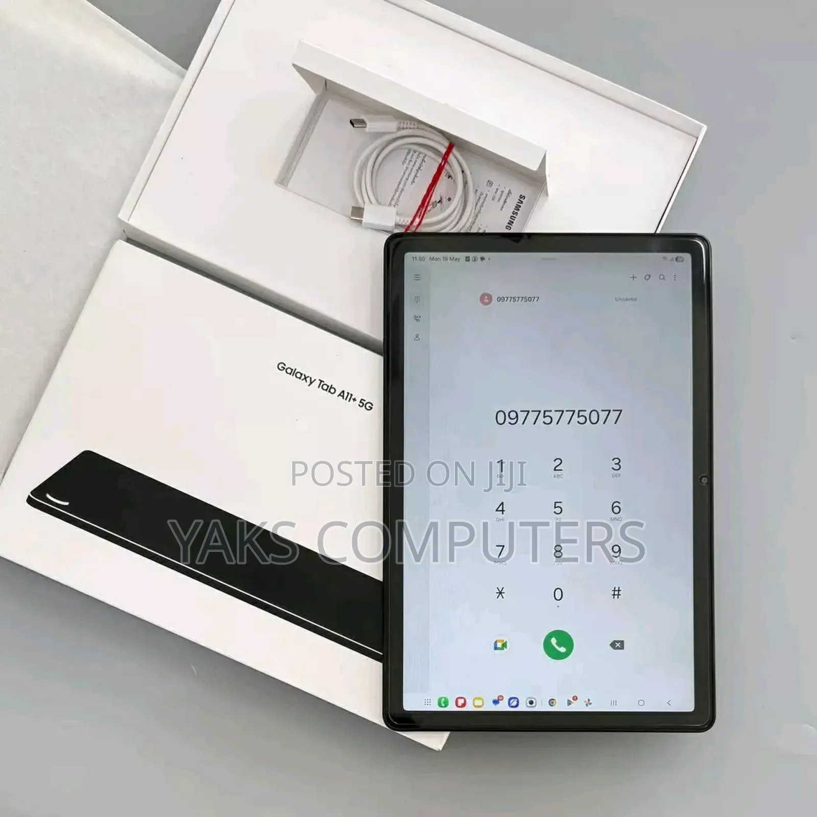 New Samsung Galaxy Tab A11+ 256 GB Black