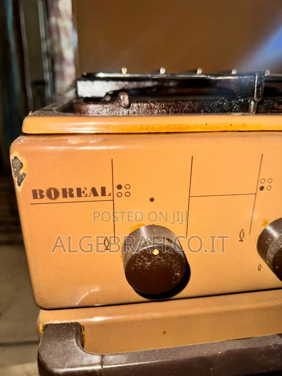 4 Burner Gas Stove + Grill