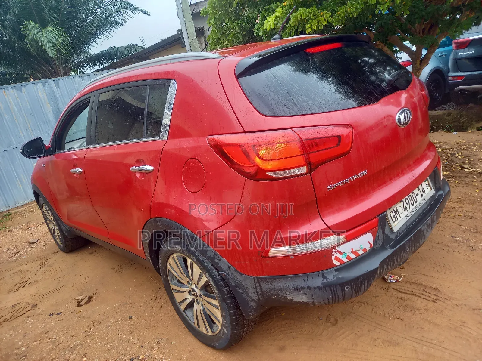 Kia Sportage EX 4dr SUV (2.4L 4cyl 6A) 2014 Red