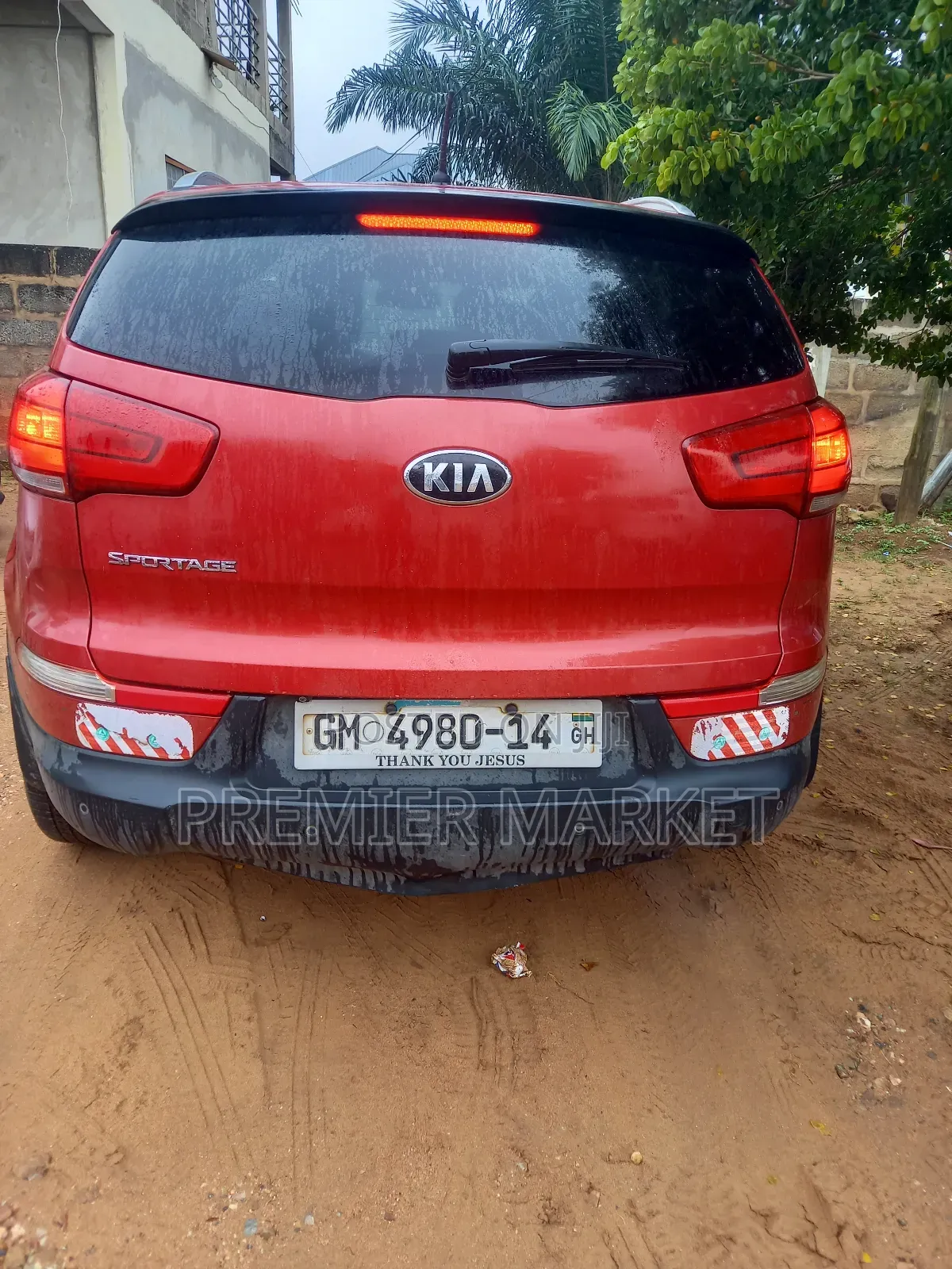 Kia Sportage EX 4dr SUV (2.4L 4cyl 6A) 2014 Red