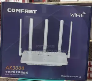 Comfast Ax3000 Gigabit Dual-Band Wireless Router Cf-Wr631ax V3