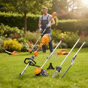 3 in 1 Cordless Multi Tool Brush Cutter Hedge Trimmer Attachment