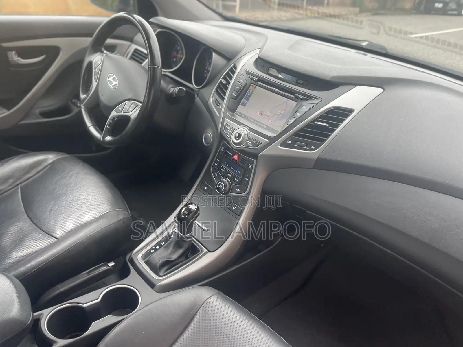 Hyundai Elantra Limited Sedan FWD (1.8L 4cyl 6A) 2016 Black