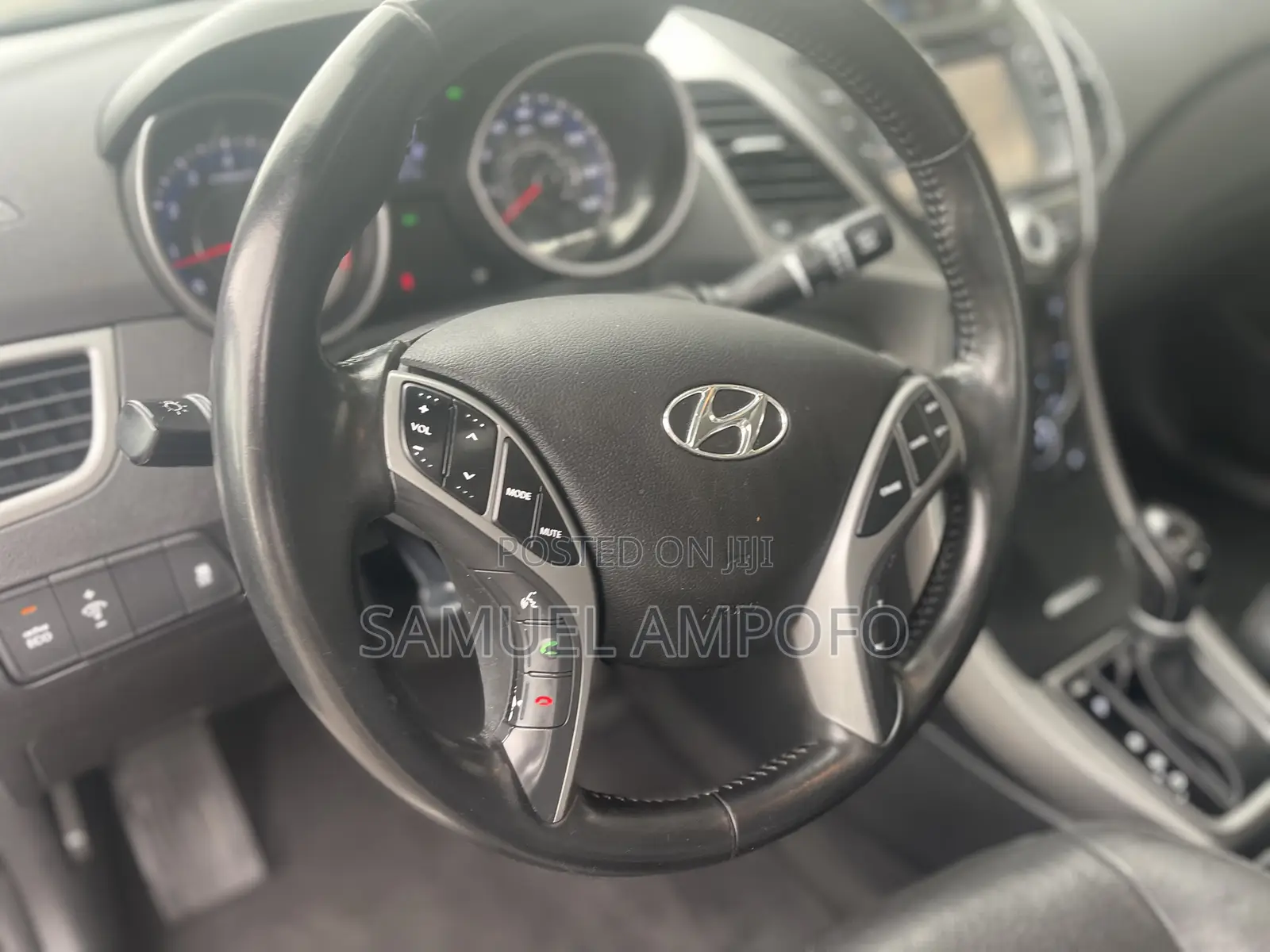Hyundai Elantra Limited Sedan FWD (1.8L 4cyl 6A) 2016 Black
