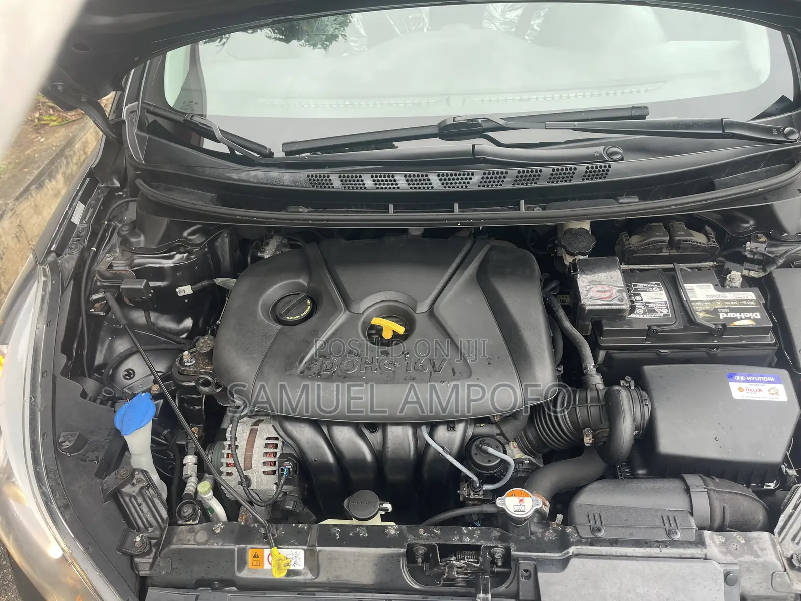 Hyundai Elantra Limited Sedan FWD (1.8L 4cyl 6A) 2016 Black