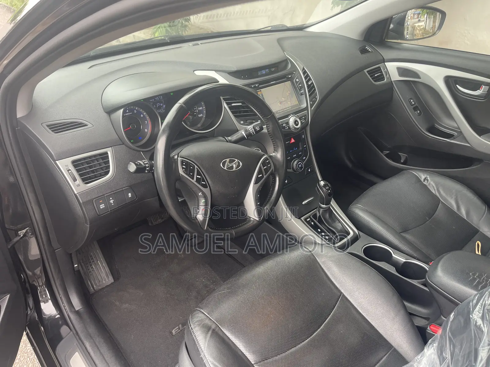 Hyundai Elantra Limited Sedan FWD (1.8L 4cyl 6A) 2016 Black
