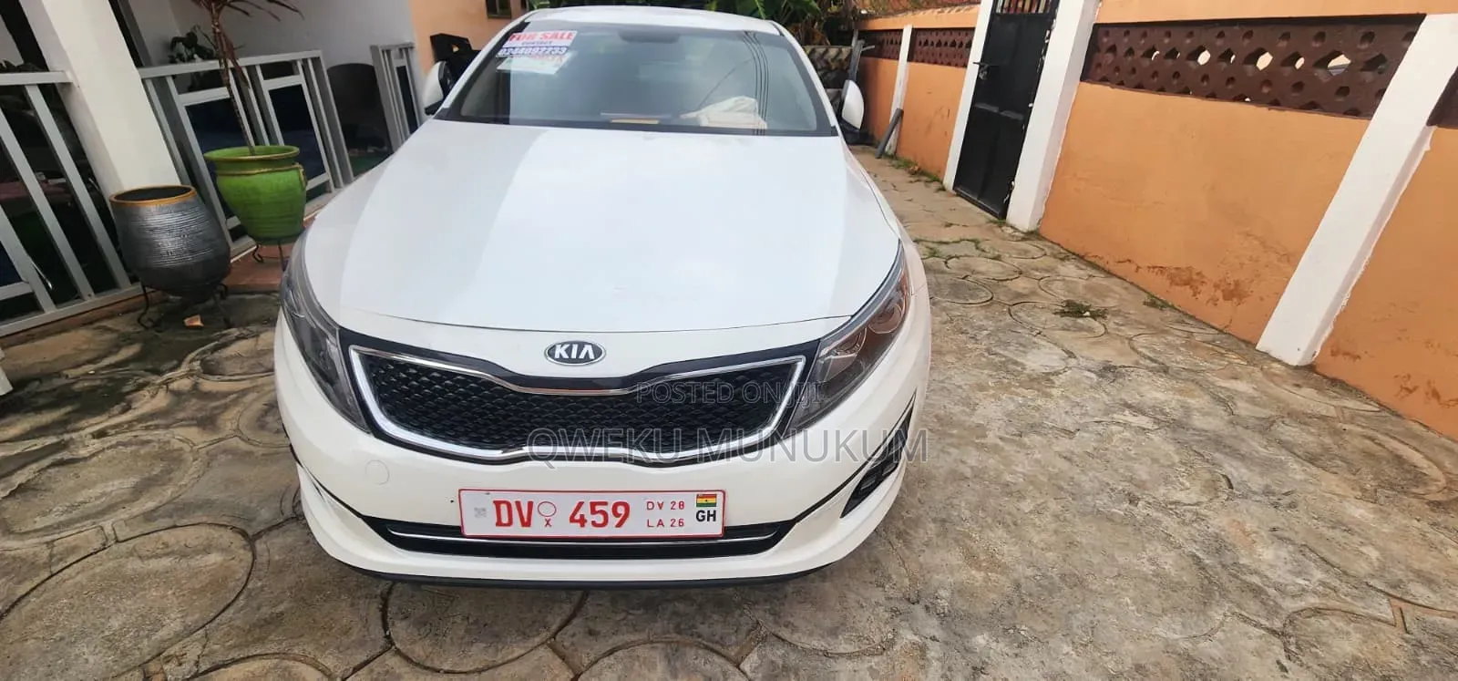 Kia K5 2015 White