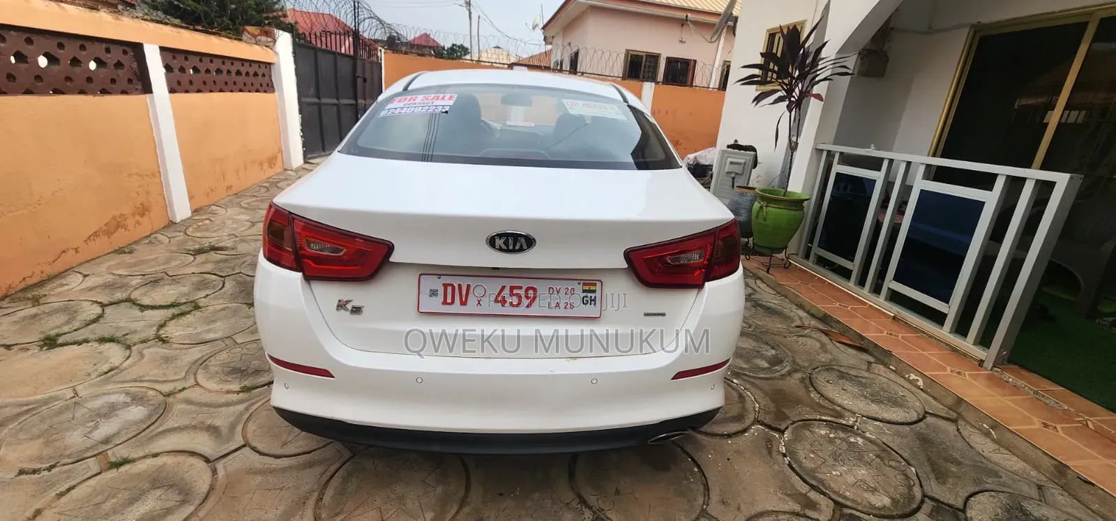 Kia K5 2015 White