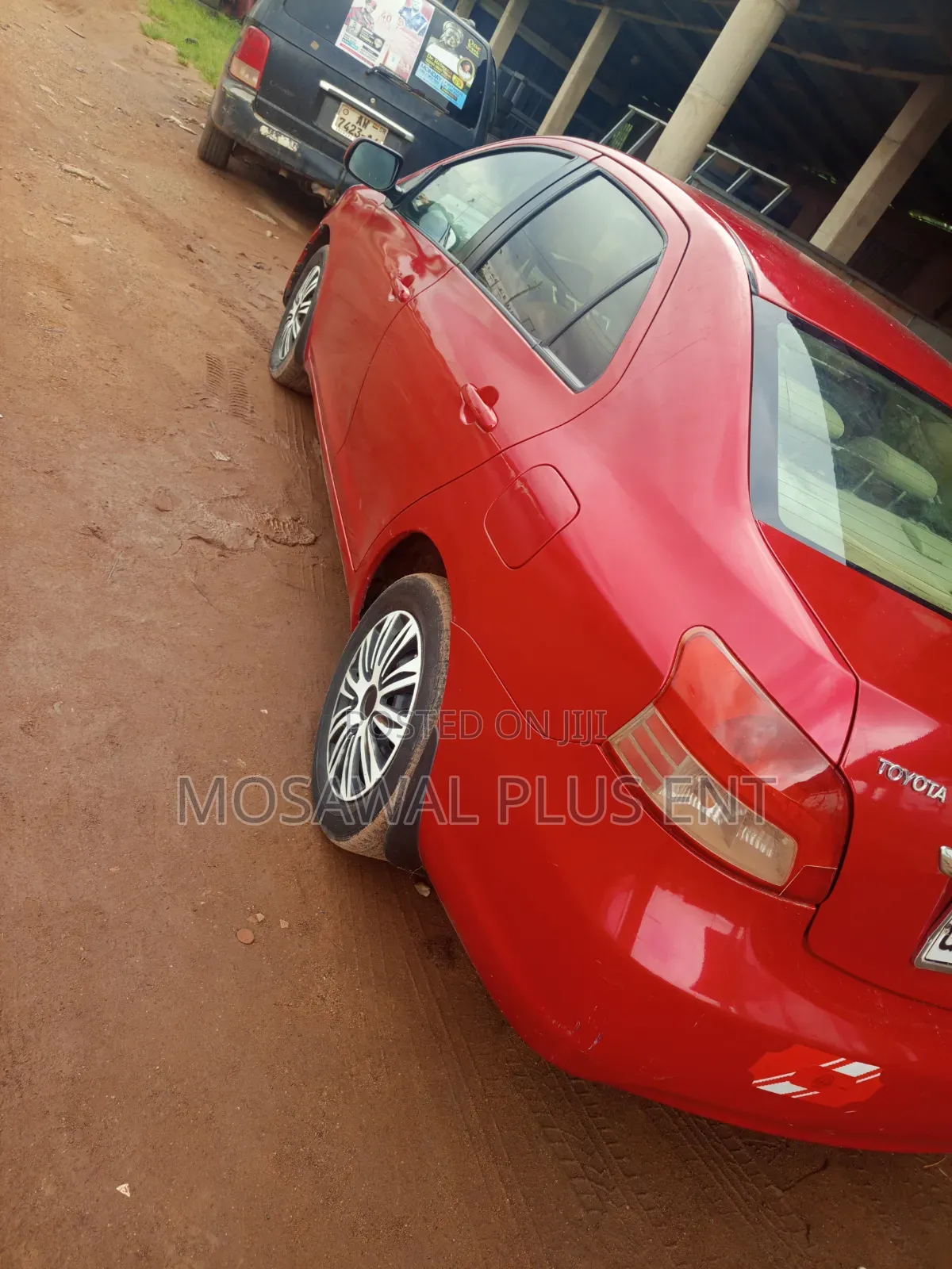 Toyota Yaris 2008 Red