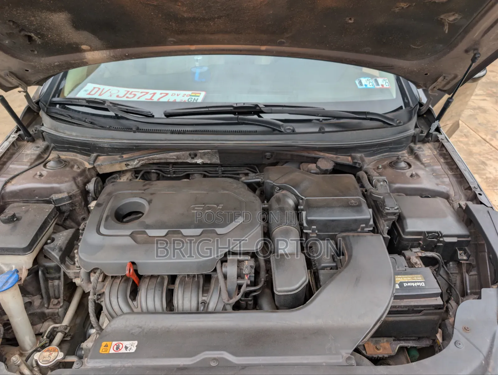 Hyundai Sonata Limited 4dr Sedan (2.4L 4cyl 6A) 2015 Gray