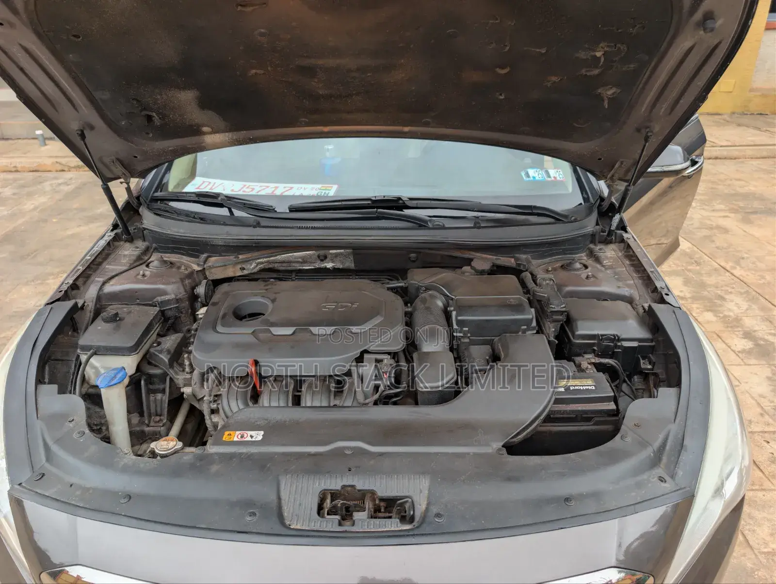 Hyundai Sonata Limited 4dr Sedan (2.4L 4cyl 6A) 2015 Gray