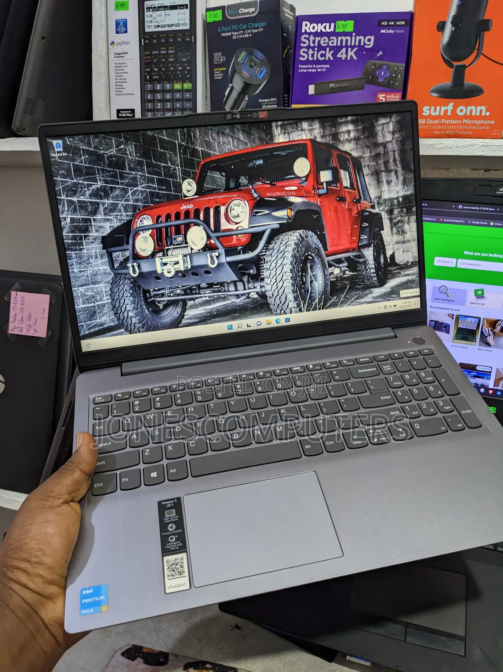 Laptop Lenovo Ideapad 3 12GB Intel Pentium SSD 256GB