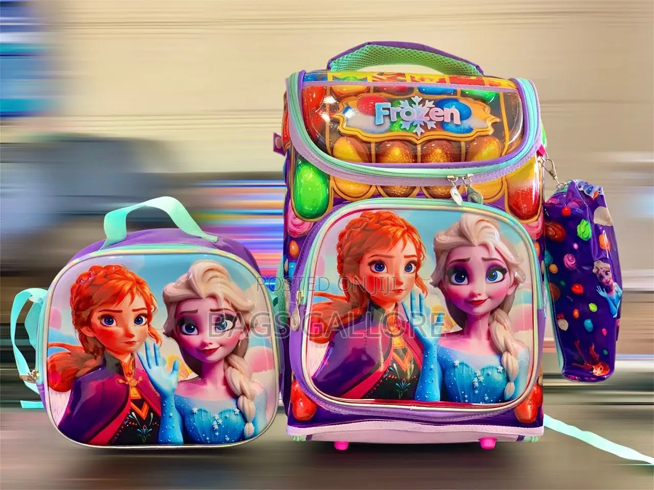 School Bag 3set Cartoon