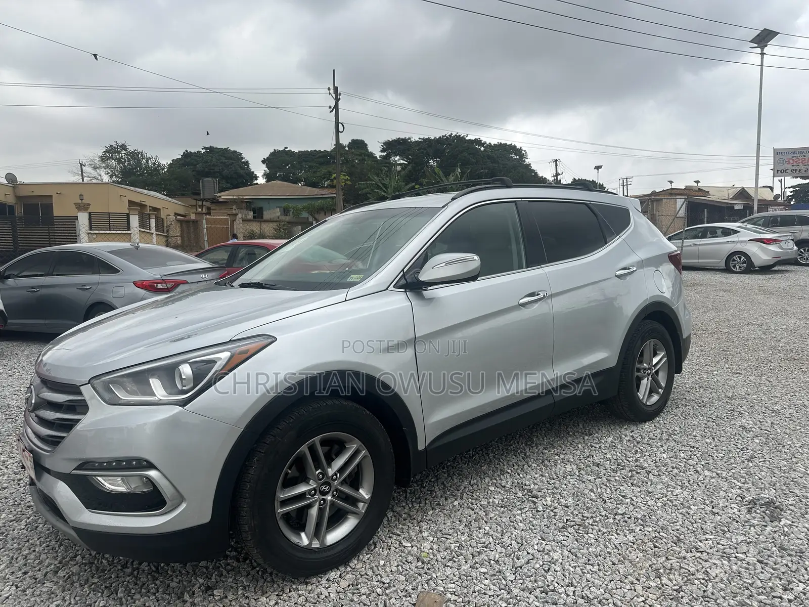 Hyundai Santa Fe SE AWD 2018 Silver