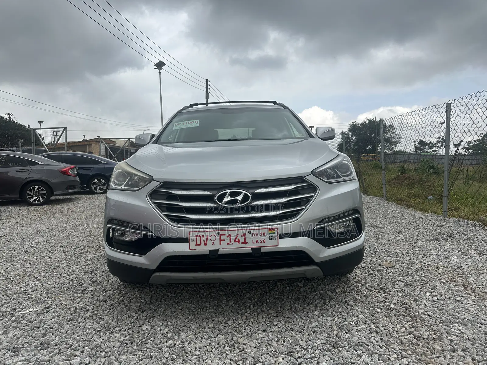 Hyundai Santa Fe SE AWD 2018 Silver