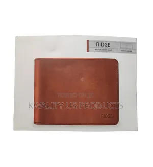 RIDGE Men's Billfold Leather Wallet