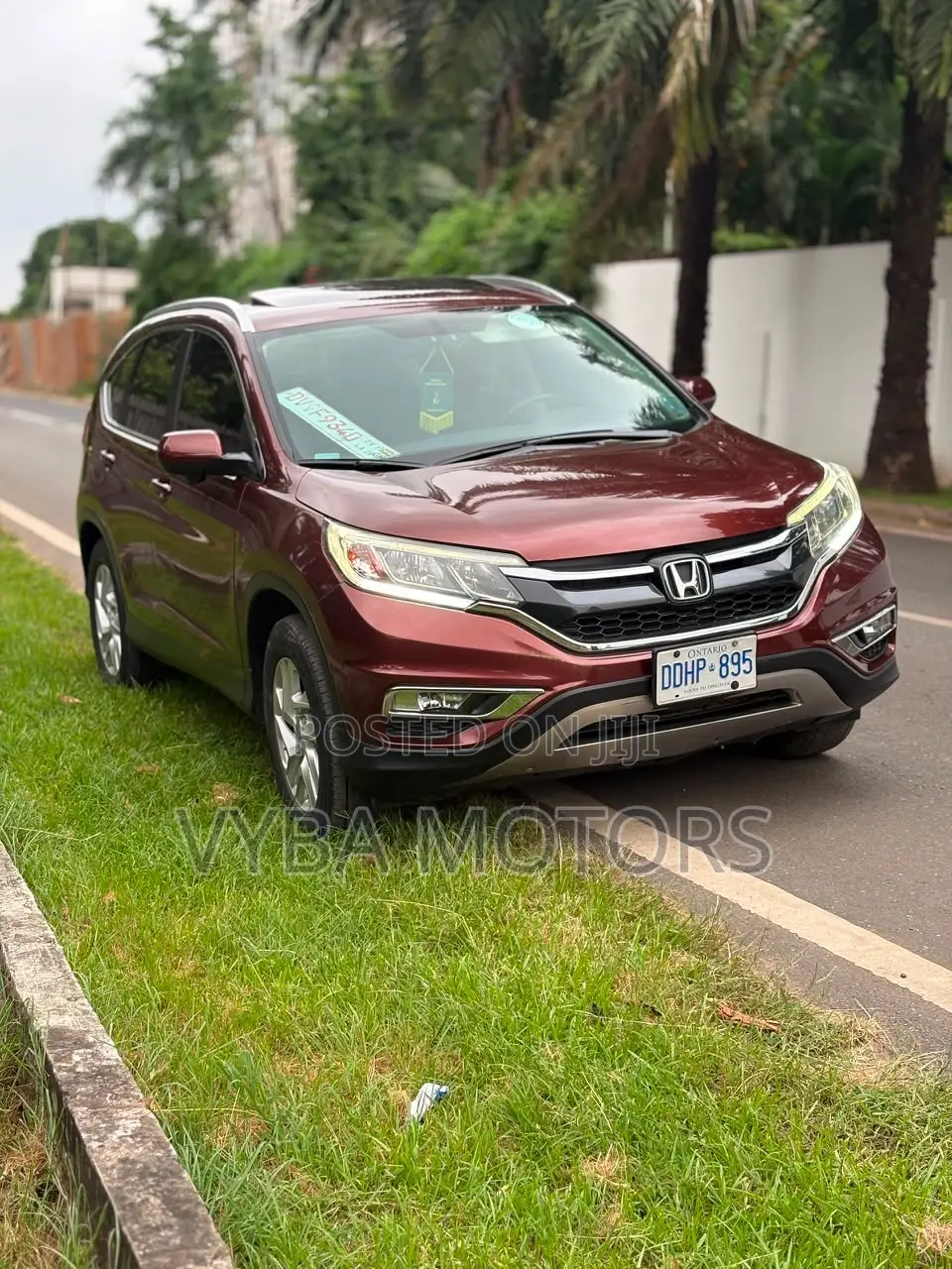 Honda CR-V EX-L 4dr SUV AWD (2.4L 4cyl CVT) 2016 Burgundy