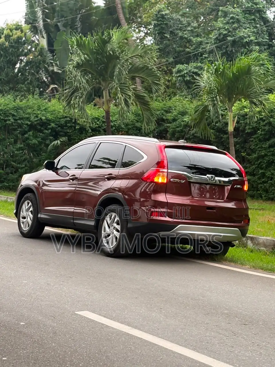 Honda CR-V EX-L 4dr SUV AWD (2.4L 4cyl CVT) 2016 Burgundy