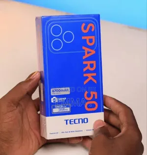 New Tecno Spark 50 128 GB Black