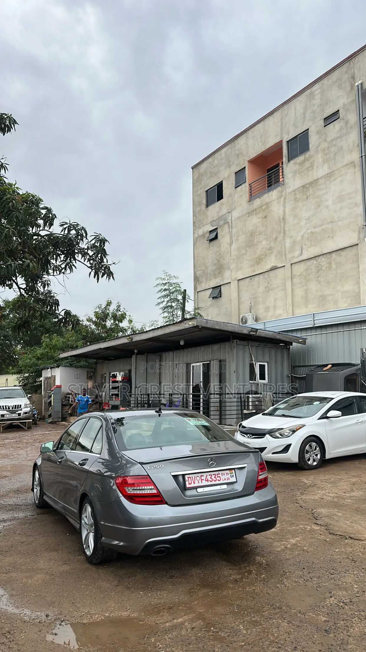 Mercedes-Benz C250 2014 Gray
