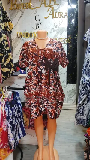 Short African Wear With Bow