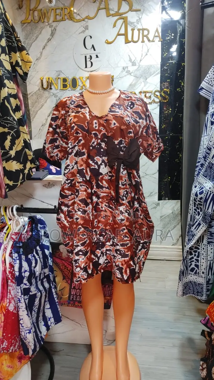 Short African Wear With Bow