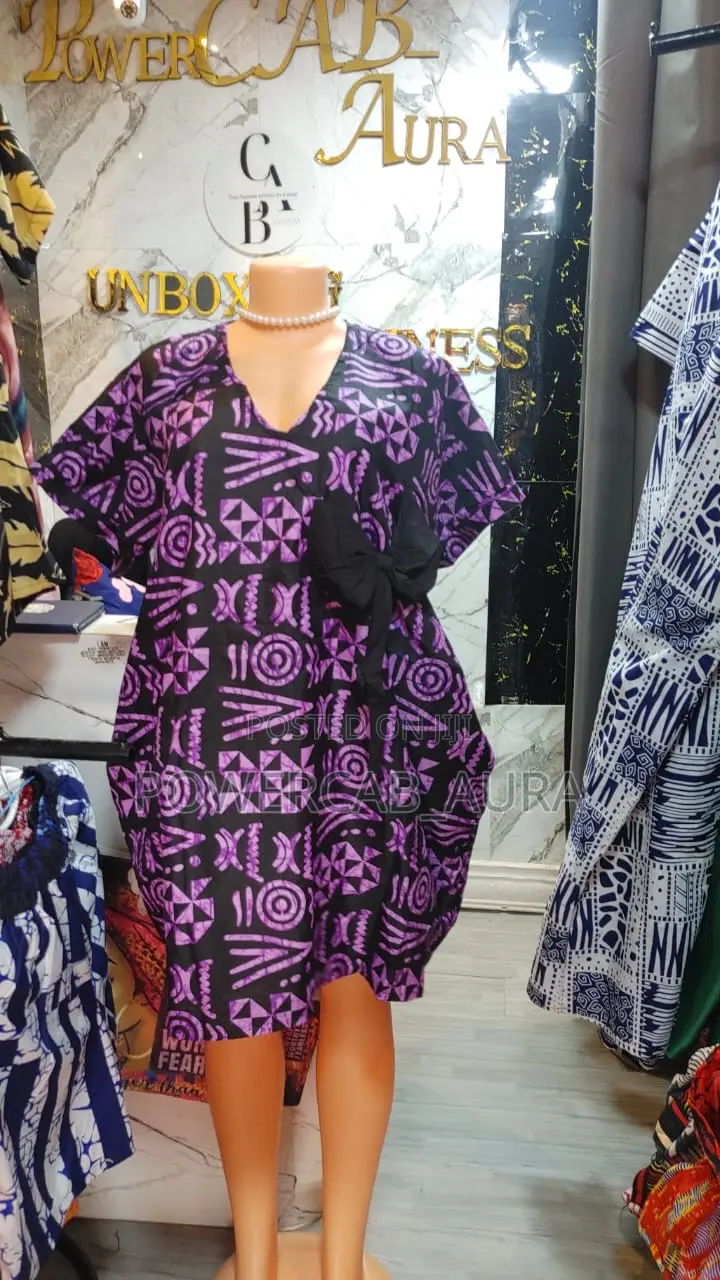 Short African Wear With Bow